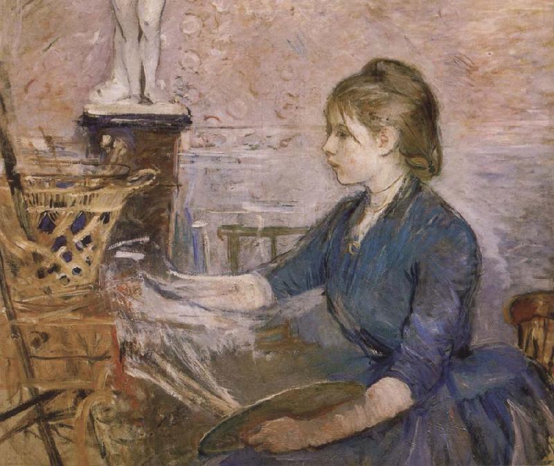 Berthe Morisot Paule Gobillard Painting Spain oil painting art